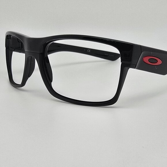 Oakley OO9189-47 Two Face Polished Black Sunglasses Frame...